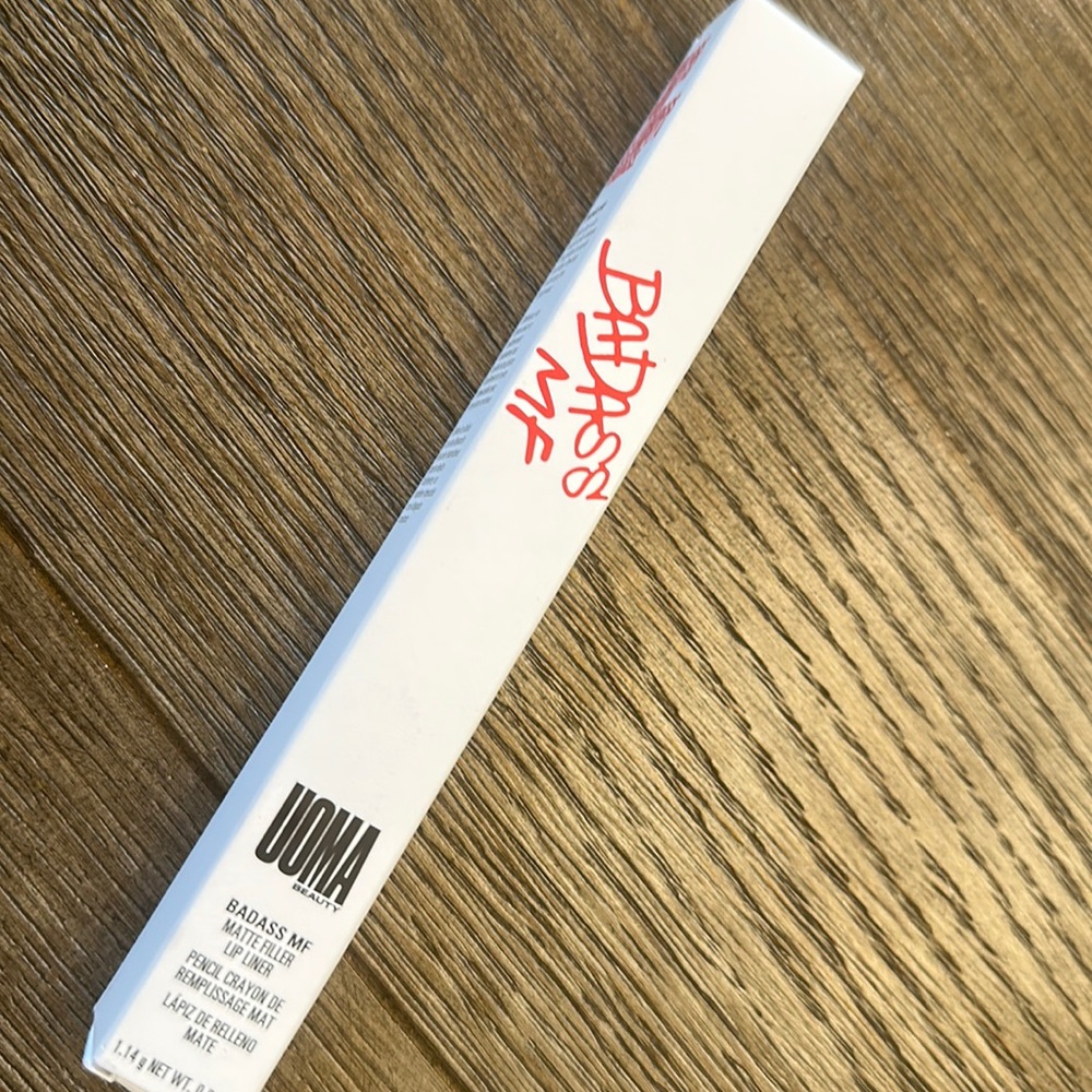 BADASS MF. Matte Filler Lip Liner. Uoma Beauty.  Color ROSS.